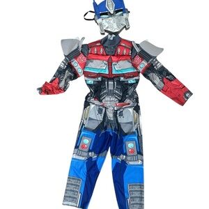 Transforming Hero Kids Costume - Red and Blue